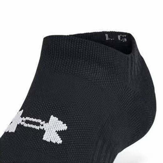 【五一尖货限时专享】
安德玛（UNDERARMOUR）（新品）2025F/W中性低筒袜 1386313-001 商品图2