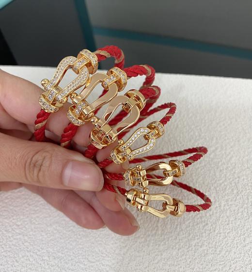 费雷德Fred新双色红绳D字扣 小/大号（XK） 商品图3