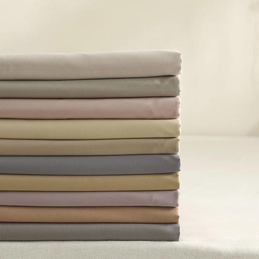 日式无印100支全棉单品磨毛床单良品纯色中厚长绒棉床罩秋冬床单 商品图1