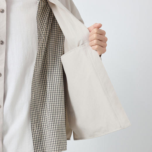 墨麦客男装美式休闲假两件翻领外套男2026春季新款男士夹克81602. 商品图3