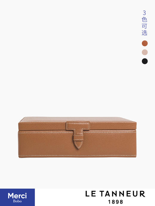 Le Tanneur 法国 8格牛皮手表盒 商品图0