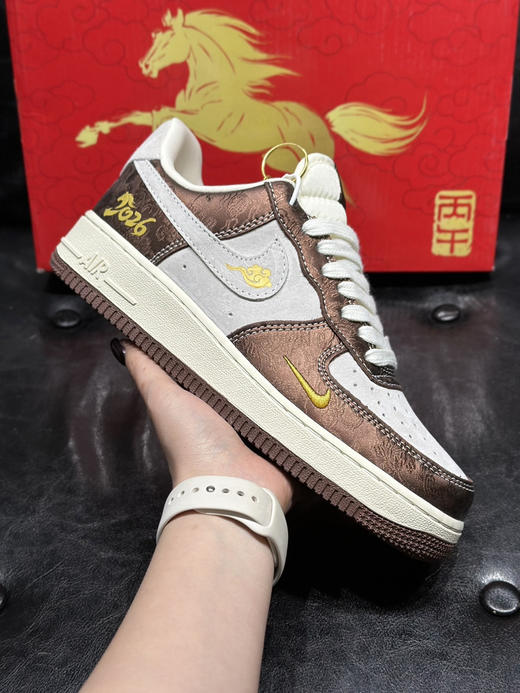 春季特惠💰430 马年限定 # NK Dunk LOW Year Of The Horse 空军一号 防滑耐磨 低帮 板鞋 男女同款 马到功成 迎新 限定款 商品图3