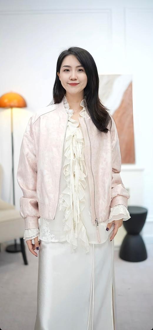 沙洲花事|独特减龄提花外套 商品图2