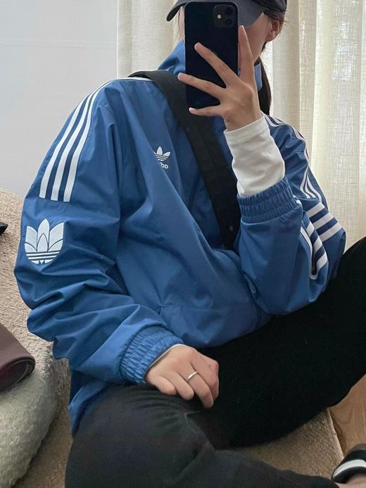 阿迪三叶草新款洒脱不挑人夹克外套 商品图6
