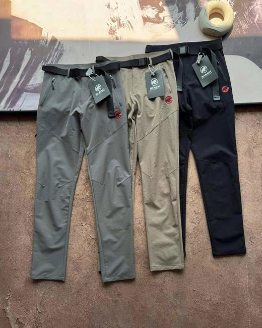 F030697户外防风防泼水红标限定3.0男软壳裤 商品图0