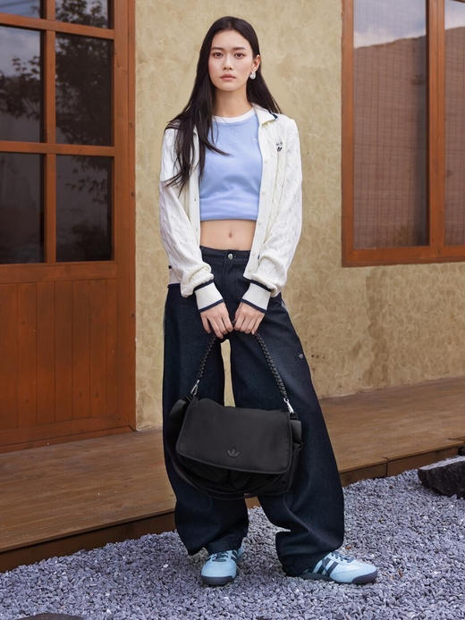 得物同渠道三叶草AD宝藏邮差包超轻男女同款 商品图12