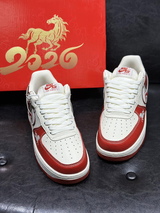 春季特惠💰430 马年限定 # NK Dunk LOW Year Of The Horse 空军一号 防滑耐磨 低帮 板鞋 男女同款 马到功成 迎新 限定款 商品图4