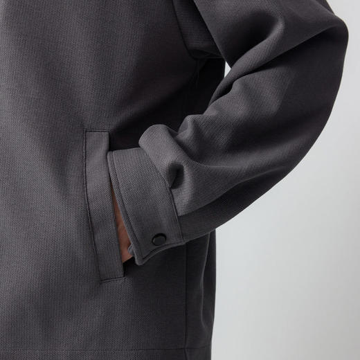 墨麦客男装高智通勤假两件外套男2026春季新款格纹拼接夹克81596. 商品图3