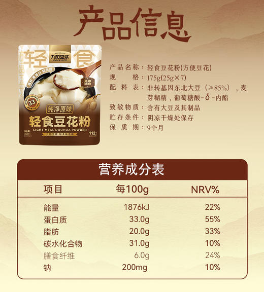 【新品豆花】羽衣甘蓝轻食豆花粉自立袋（26g*7条）轻食代餐 商品图13