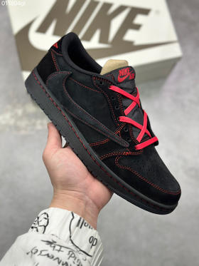 春季特惠💰430 公司级 # Travis Scott x Fragment Design x Jordan Air Jordan 1 Low OG SP 多方联名合作倒钩低帮
