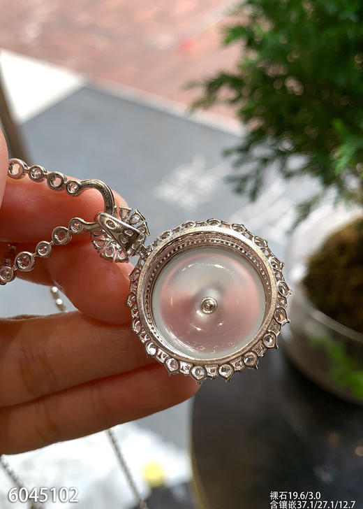 6045102，平安扣吊坠。具体价格微信咨询 商品图5