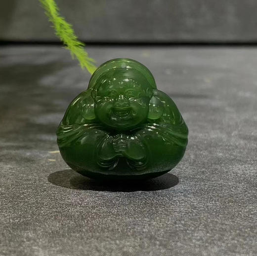 【御珠宫坊】碧玉佛挂件 商品图2