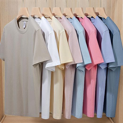 230g新疆纯棉短袖t恤男全棉纯白色打底衫T恤     STZZ-ST-01D-3 商品图2