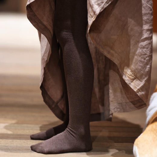 四色平纹连袜裤·春款 商品图8