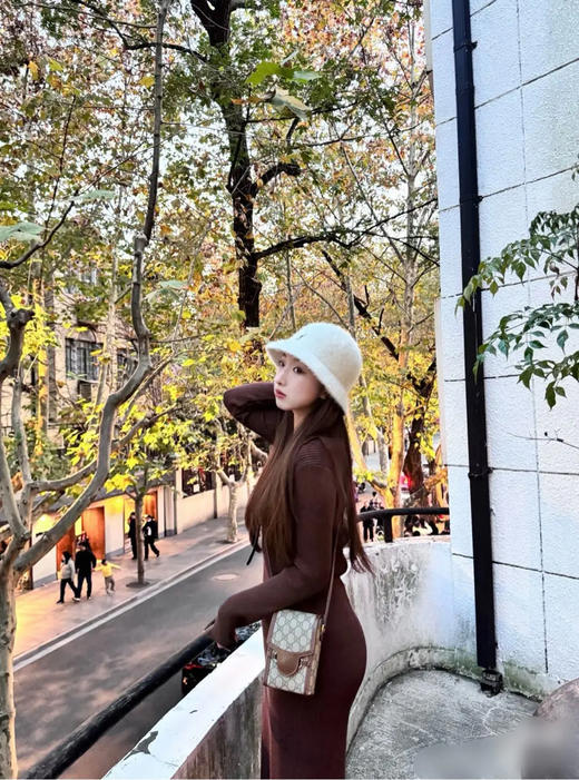 Gucci 老花 拼皮 1955 手机包 商品图3