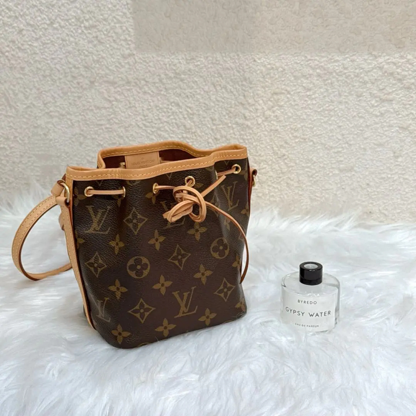LV NOE 老花 nano 抽绳 水桶包