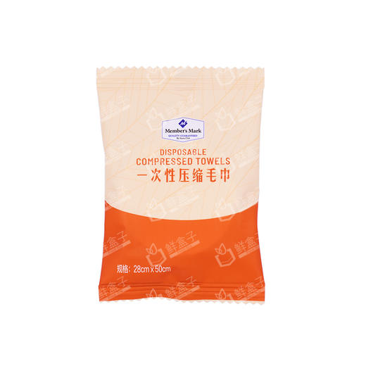 聚便利 X 山姆 Member's Mark 一次性压缩毛巾 分装 6粒 商品图0