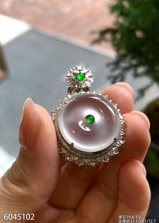 6045102，平安扣吊坠。具体价格微信咨询 商品图2