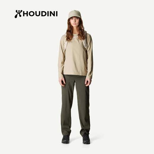 HOUDINI胡丁尼 Cover Crew 守护 女款户外速干长袖T恤158694 商品图2