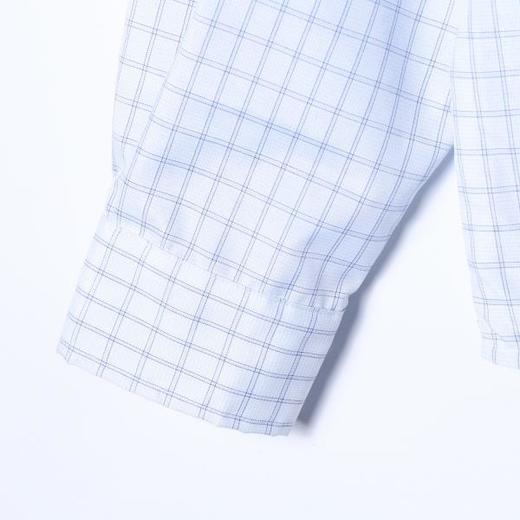 26CS29SDSA男装2026新款高贵轻奢韩版简约格子双翻领长袖衬衫百搭衬衣 商品图5