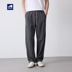 墨麦客男装美式休闲莱赛尔休闲裤男2026春新款直筒男士裤子91568.