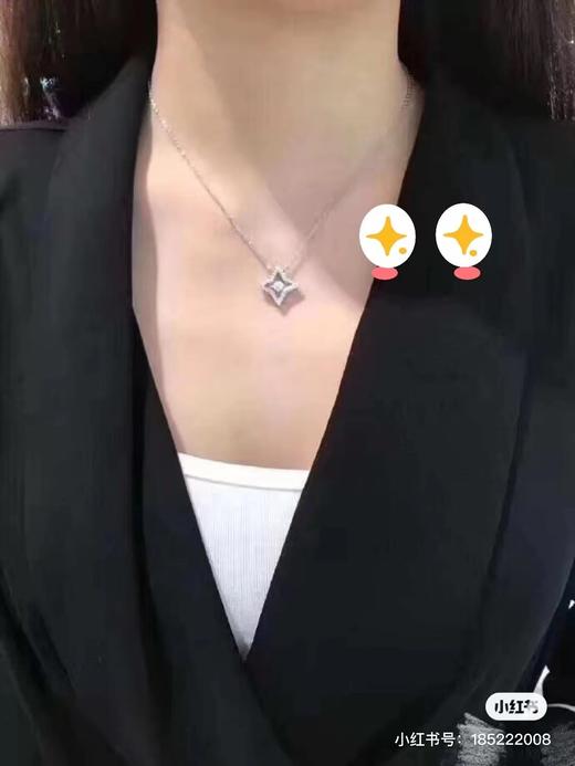 F0306138跳动的星星SPARKLING DANCE耀动星星女水晶项链 商品图7