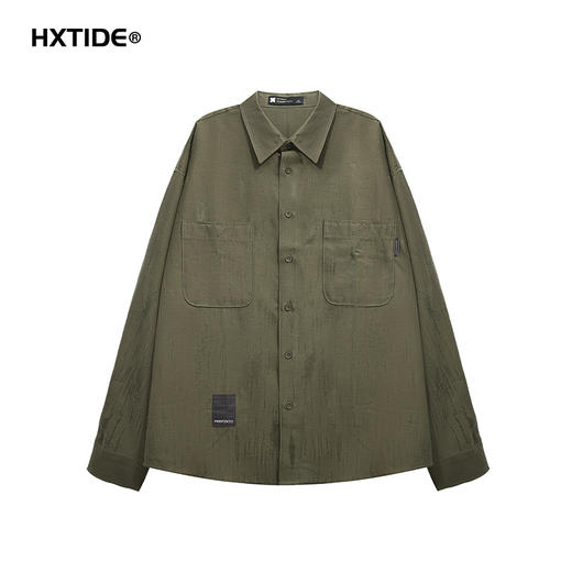 【新品上新】HX 春季衬衫式茄克衫外套柔软舒适Z105510035101 商品图5