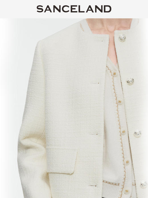 三石一澜小香风外套 商品图4