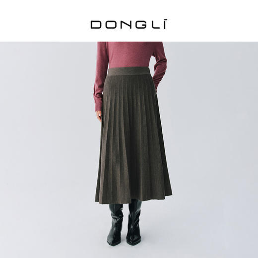 东黎 • 复苏的呼吸  毛绒女士百搭半裙 6014 商品图1