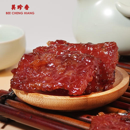 美珍香迷你休闲烧烤猪肉90g办公室零食(非猪肉脯,手工铺制猪肉） 商品图2