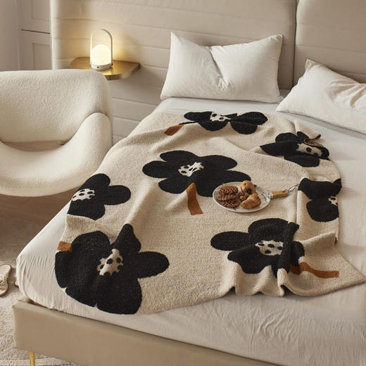 日式无印针织盖毯INS卡通盖毯无印老虎毯子夏季毛毯小老虎空调毯 商品图3