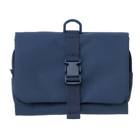 日式无印化妆包良品手包零钱包便携洗漱包收纳小包卡扣长方形卡包