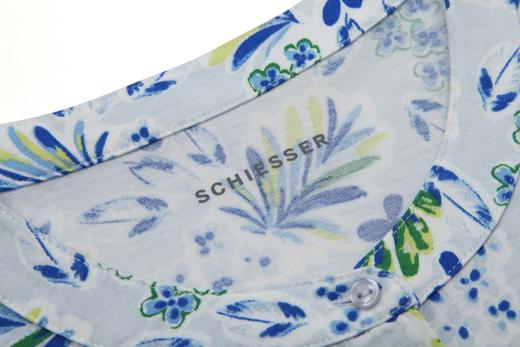 【32S棉莫套装】SCHIESSER德国舒雅女士春夏清爽清新家居套装32S棉莫代尔单面  50%棉50%莫代尔  150g/m2   尺码M-XXL 31/26440H 商品图8