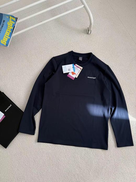 F030622户外运动透气舒适柔软圆领男内里磨毛长袖T恤 商品图7