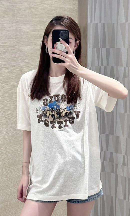 驴家25ss雪花棉金属钻短袖T恤（DY） 商品图1