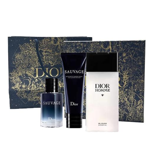 【DIOR迪奥旷野男士全身香氛三件套】 桀骜沐浴露200ml 二合一洗面奶120ml 淡香60ml-wskl581_bbax全球购*送礼袋 商品图7