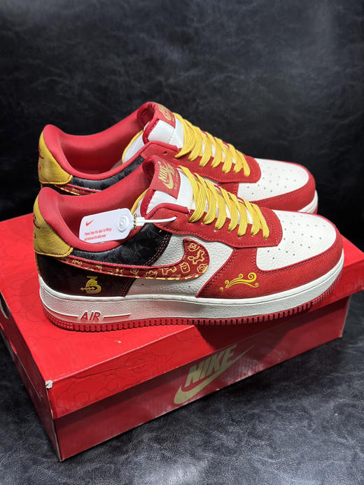 春季特惠💰430 马年限定 # NK Dunk LOW Year Of The Horse 空军一号 防滑耐磨 低帮 板鞋 男女同款 马到功成 迎新 限定款 商品图2