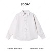 26CS25SDSA男装2026新款高贵轻奢简约时尚领口珠子花边翻领长袖衬衫百搭 商品缩略图1