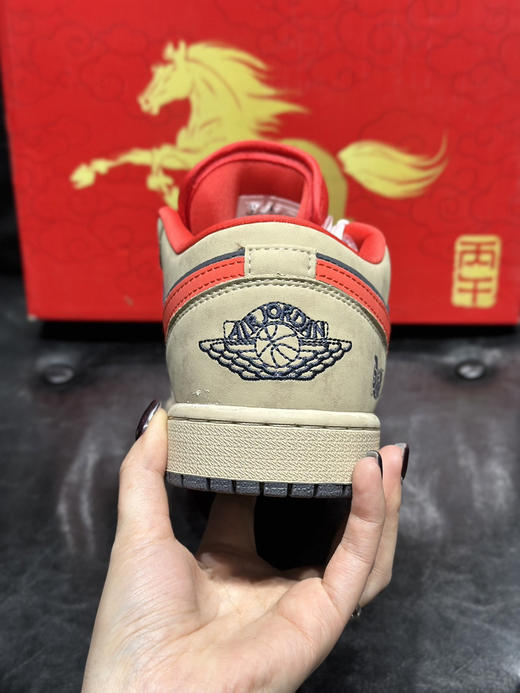春季特惠💰430 Air Jordan 1 low 马年限定 乔一低帮板鞋 公司品质出货 商品图8