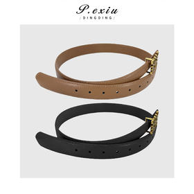 PanYiXiu/潘依绣牛皮高级质感时髦百搭腰带皮带 CF2602