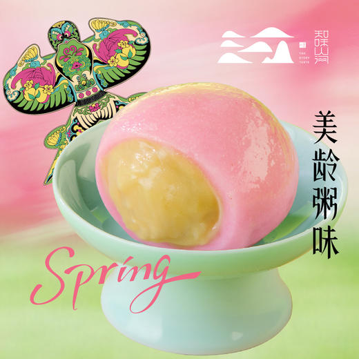 南京大牌档 沙燕风筝青团 低糖红豆/盐水鸭肉松/美龄粥山药/雨花茶馅 两个装/整盒装（每周五发货） 商品图1