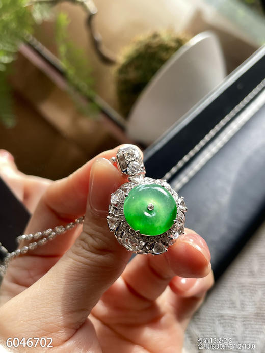 6046702，平安扣吊坠。具体价格微信咨询 商品图6
