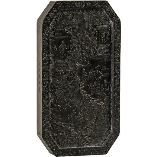 清	延趣楼珍藏兰亭高会图八角徽墨 商品图5