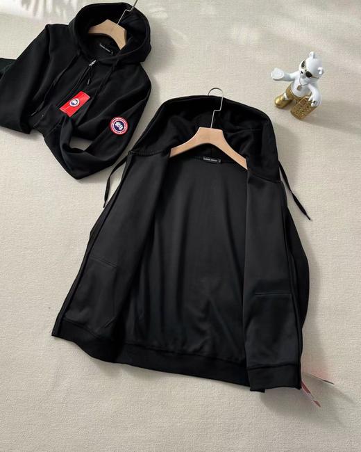 F030658春季新品休闲宽松男士舒适透气连帽卫衣外套 商品图7