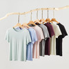 夏季新款羊毛醋酸天丝短袖 柔软舒适百搭 修身显瘦 圆领/大圆领/V领 7色可选 商品缩略图10