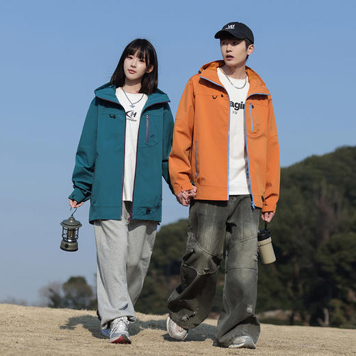 高货清仓！！【Schenvega 探索山野户外夹克】男女同款 耐磨抗风 防泼 拒油 拒污 透气吸湿 商品图3