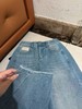 F030677复古水洗蓝松紧后腰设计宽松锥形牛仔裤 商品缩略图13