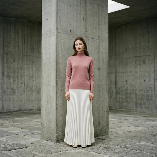 PALUOPO/PL高领女衫ET20185R-B/约重215g帕罗 商品图3