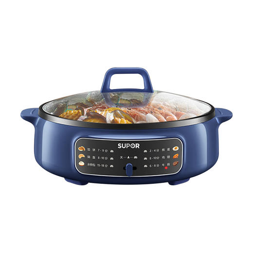 苏泊尔煎烤机钴蓝色JT30A20 商品图0
