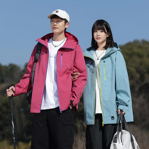 高货清仓！！【Schenvega 探索山野户外夹克】男女同款 耐磨抗风 防泼 拒油 拒污 透气吸湿 商品图1